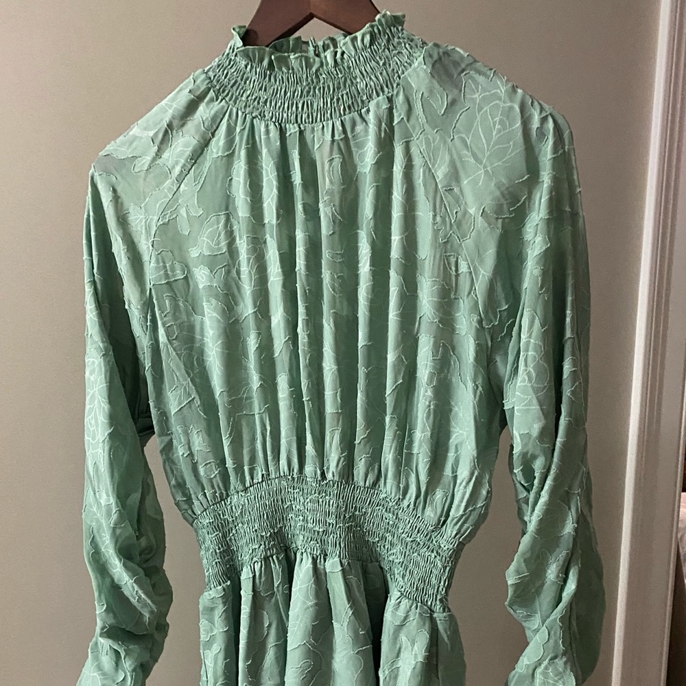 Sea foam green/ sage dress